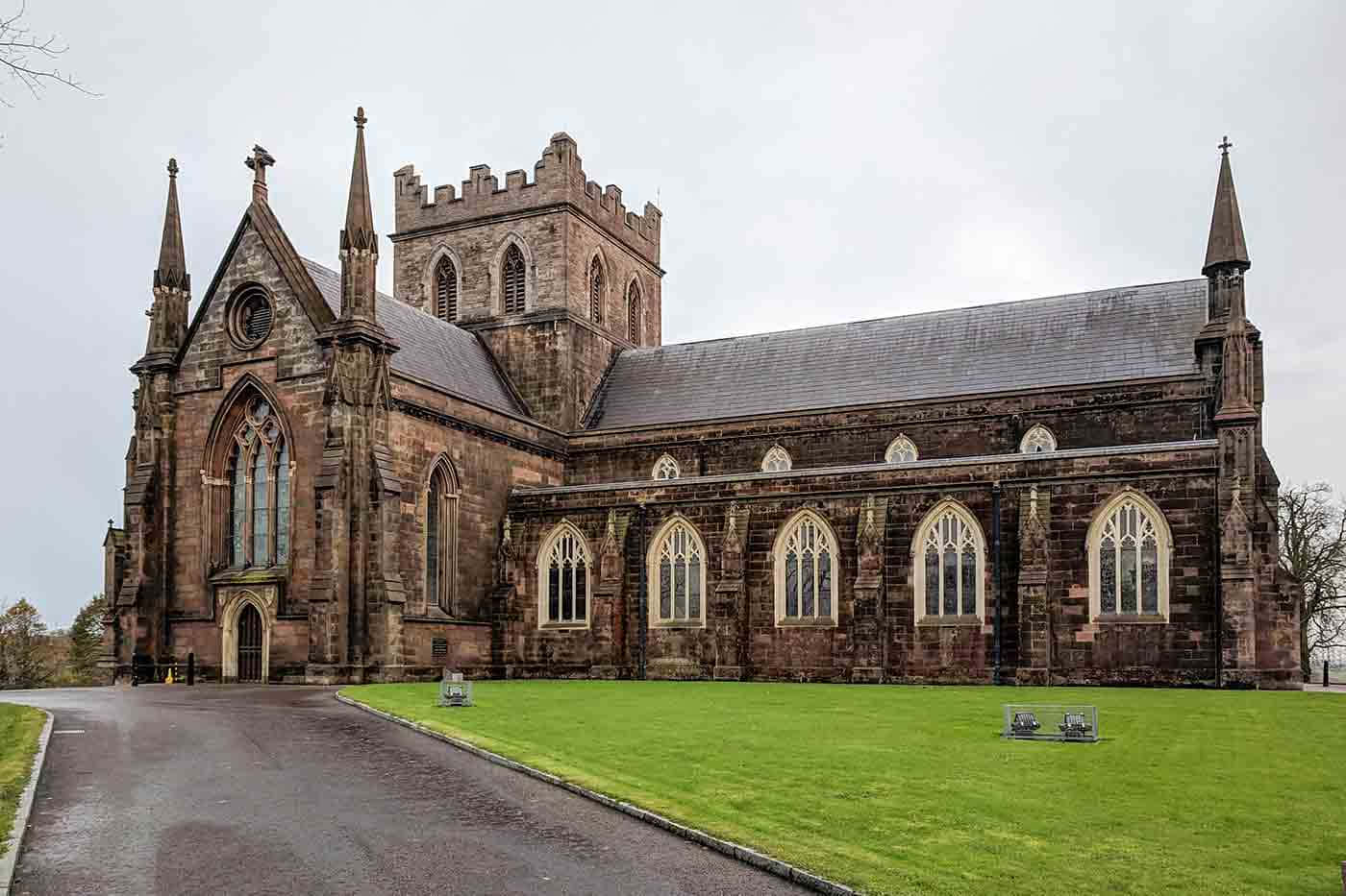 Armagh Cathedral Exterior Wallpaper