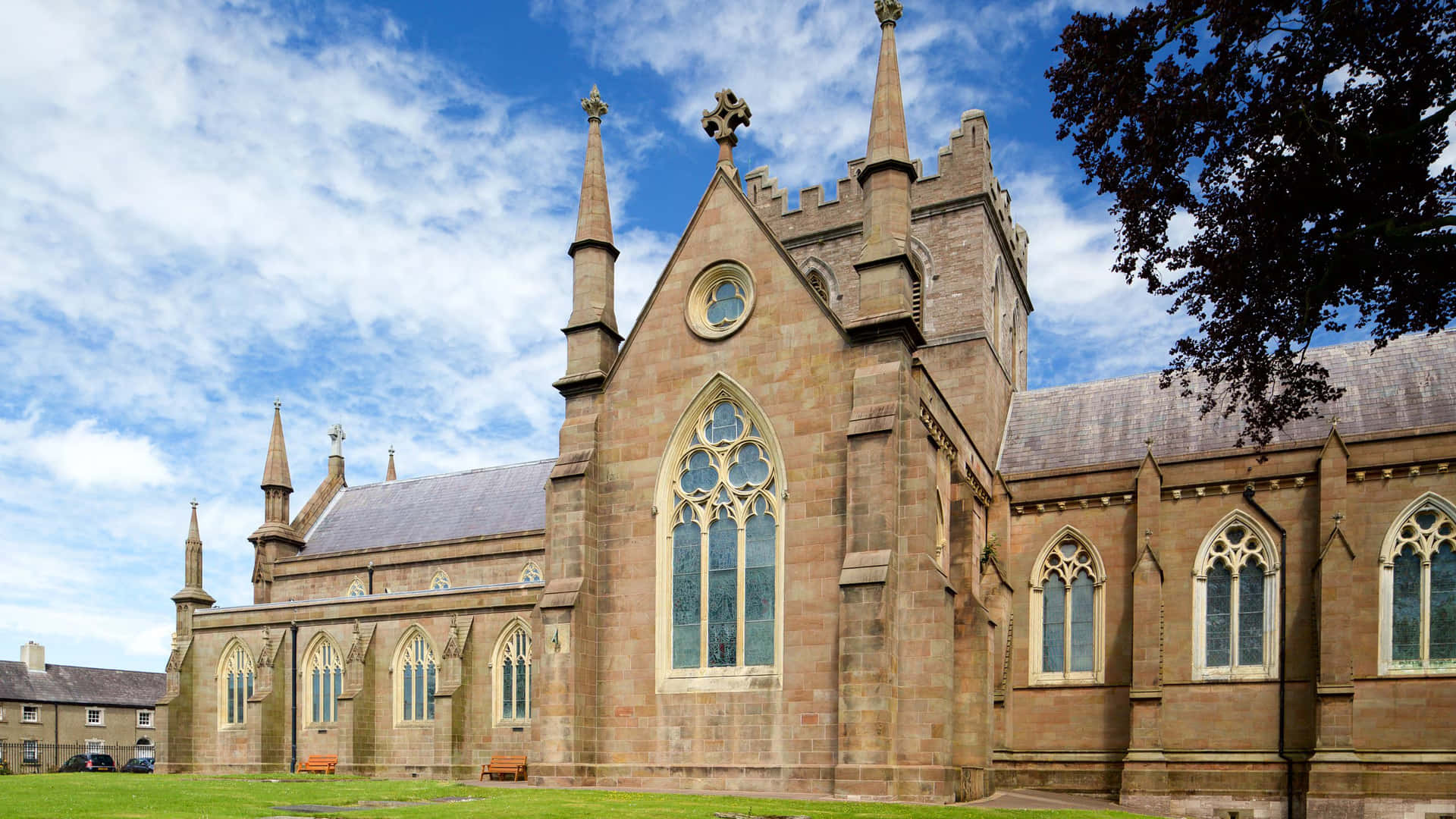 Armagh Gothic Architecture Church Wallpaper