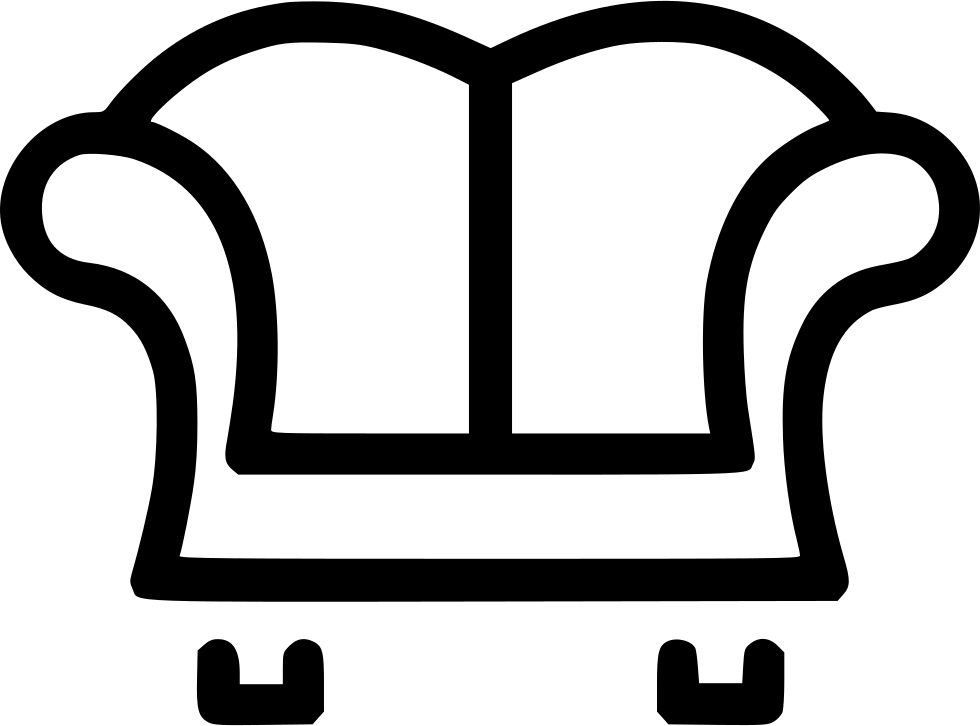 Armchair Outline Icon PNG