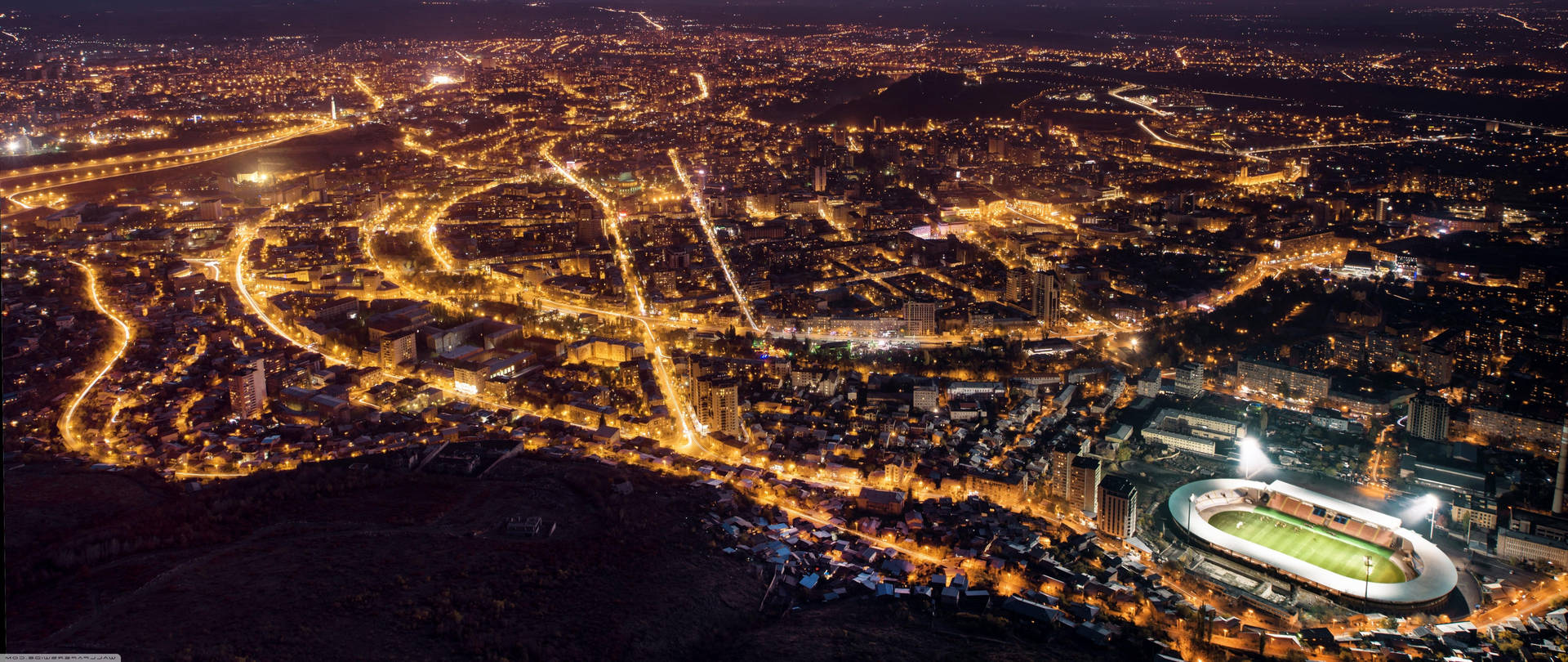 Armenia City At Night