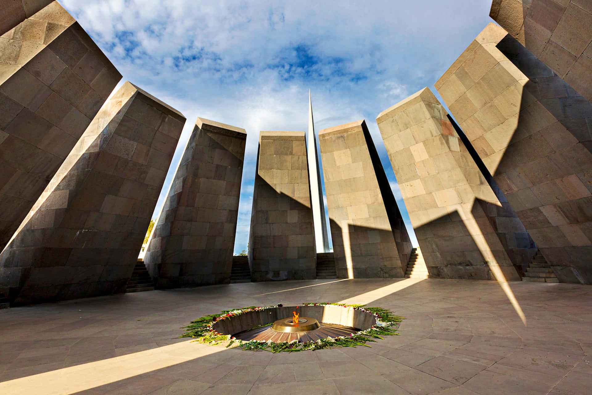 Armenian Genocide Memorial In The Daytime Wallpaper
