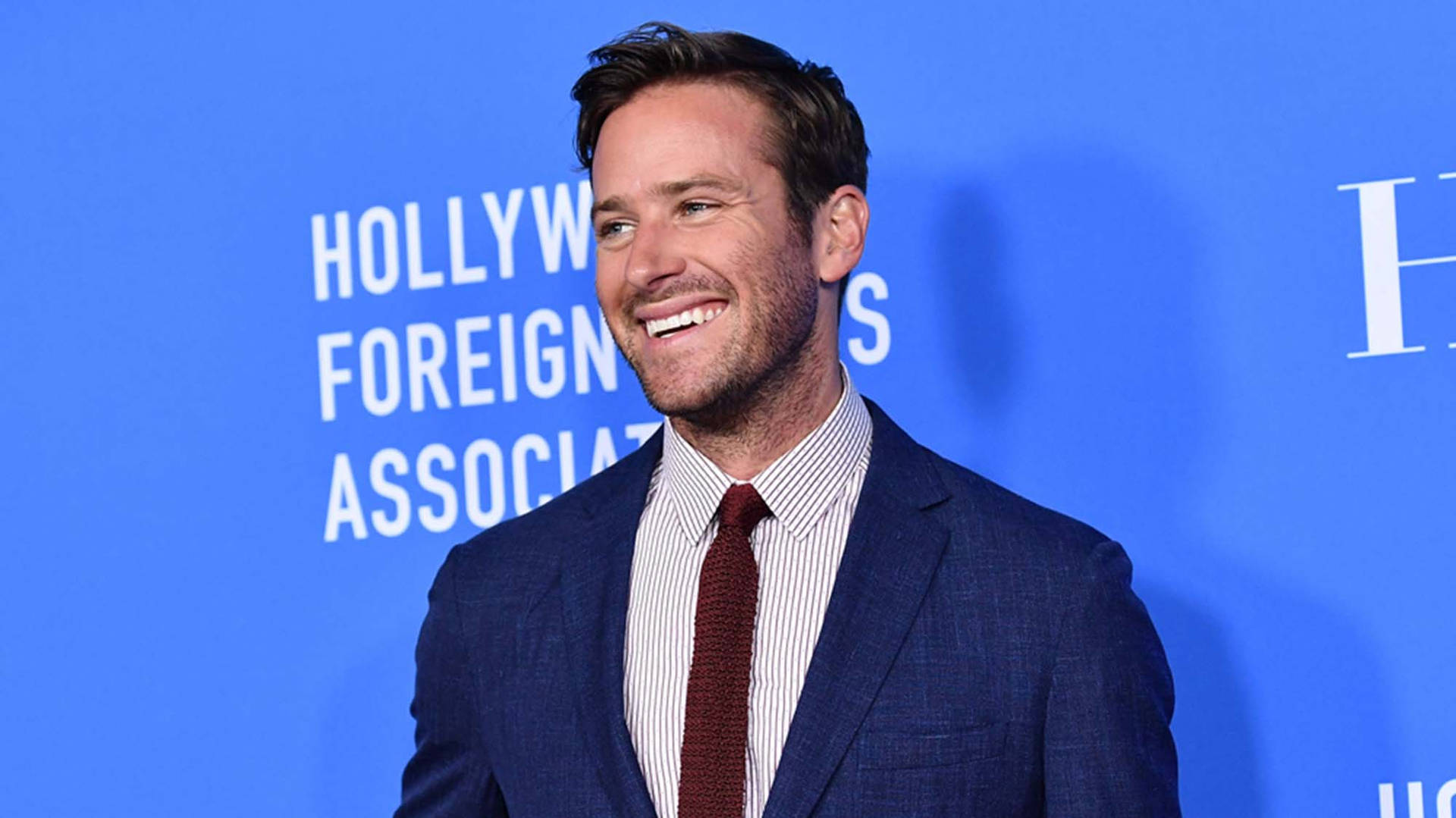Armie Hammer At 2017 Hfpa