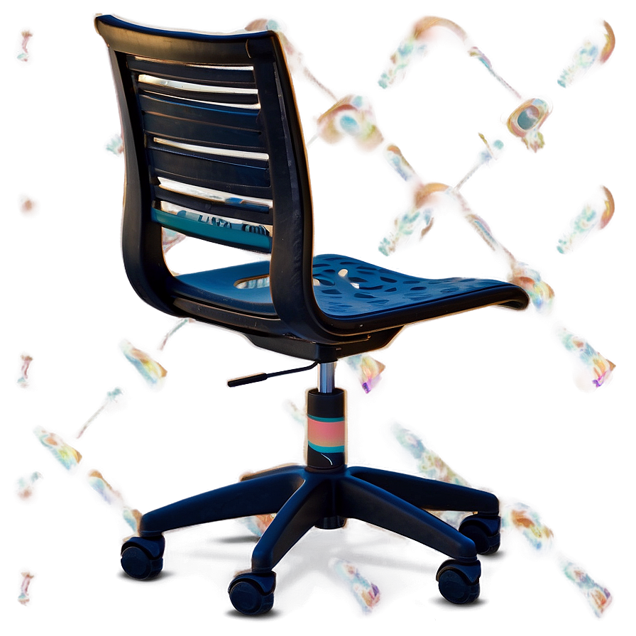 Armless Desk Chair Png Yjn PNG