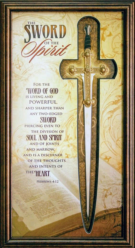 Kristus Armor af Gud til åndelig Beskyttelse Wallpaper