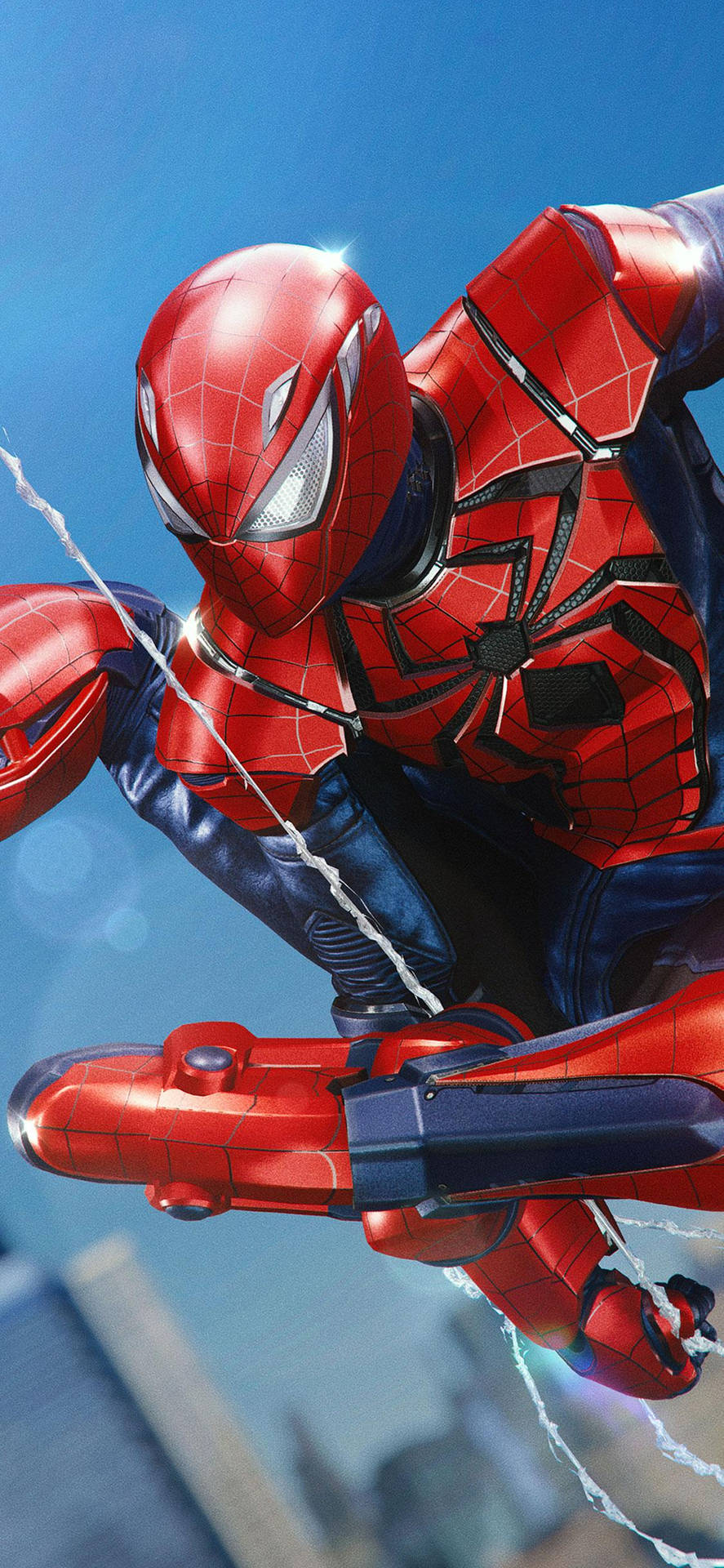 Armor Spider Man Iphone Wallpaper