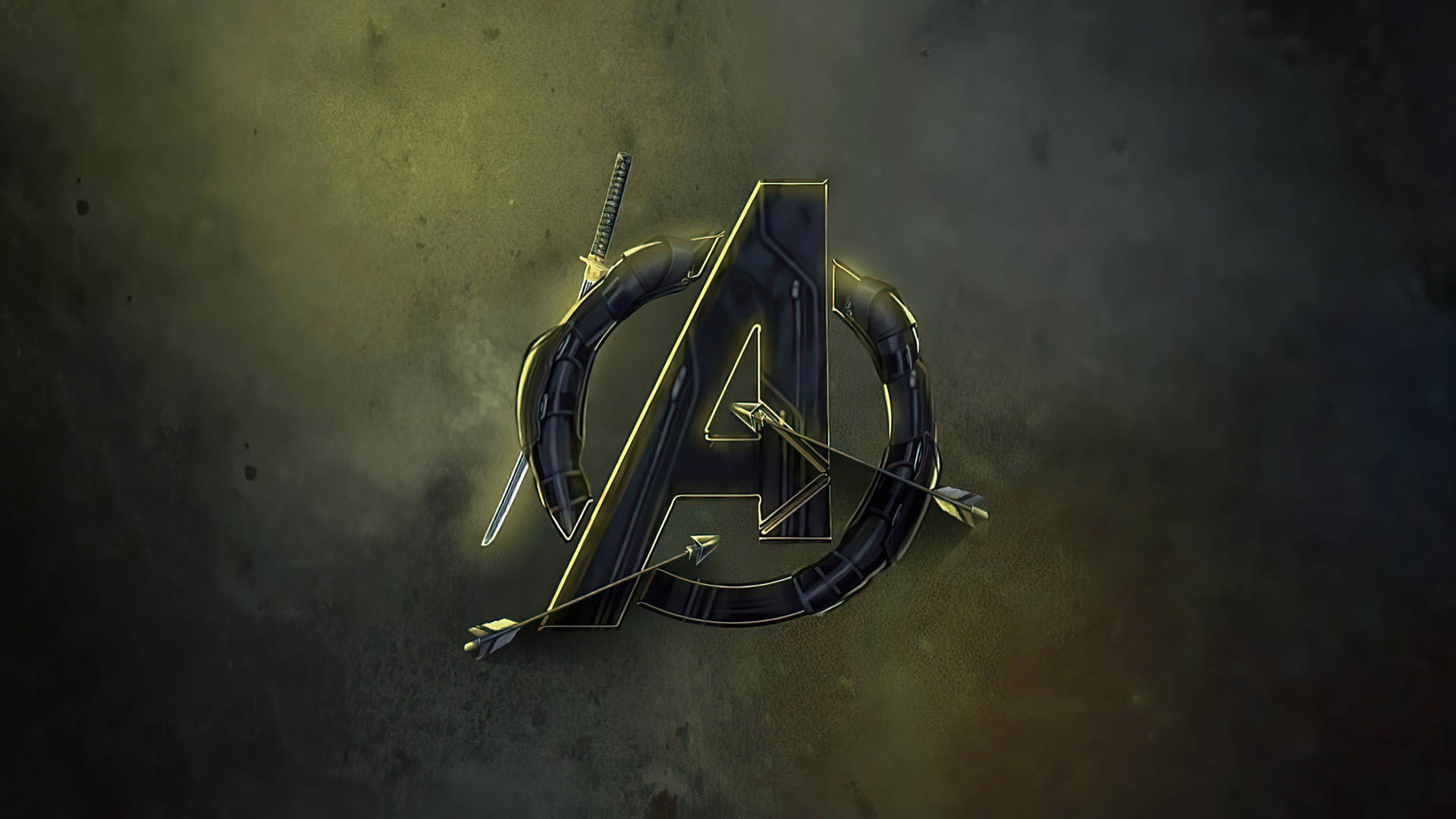 Pansrede Avengers Logo Wallpaper