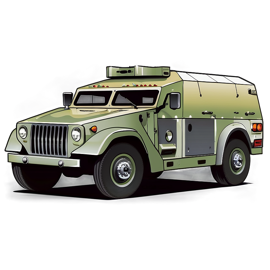 Armored Car Vector Print Png 77 PNG