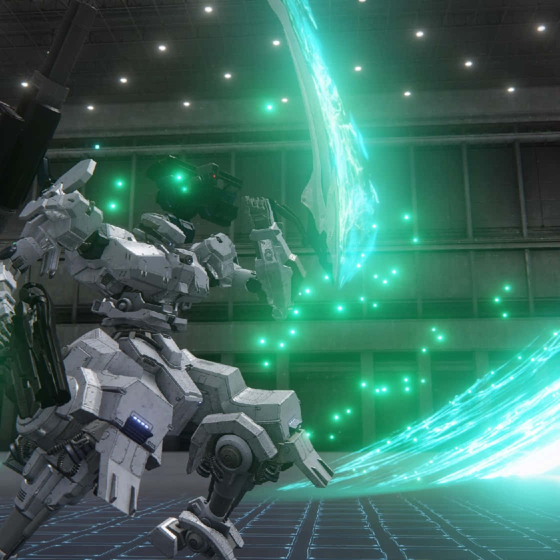 Armored_ Core_ Energy_ Blade_ Action Wallpaper