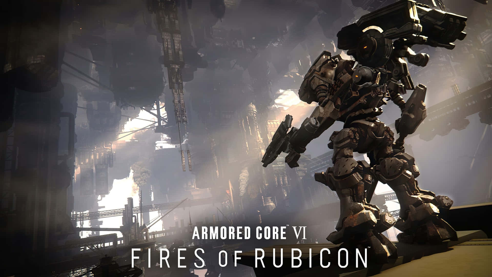 Armored Core V I Firesof Rubicon Mech Warrior Wallpaper