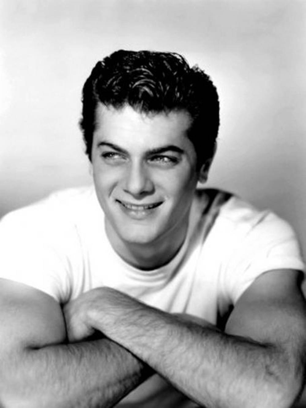 Arms Crossed Tony Curtis Wallpaper