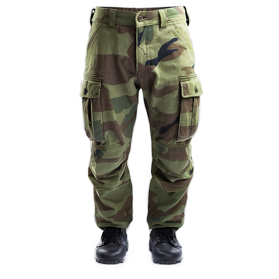 Army Cargo Pants Png 06132024 PNG
