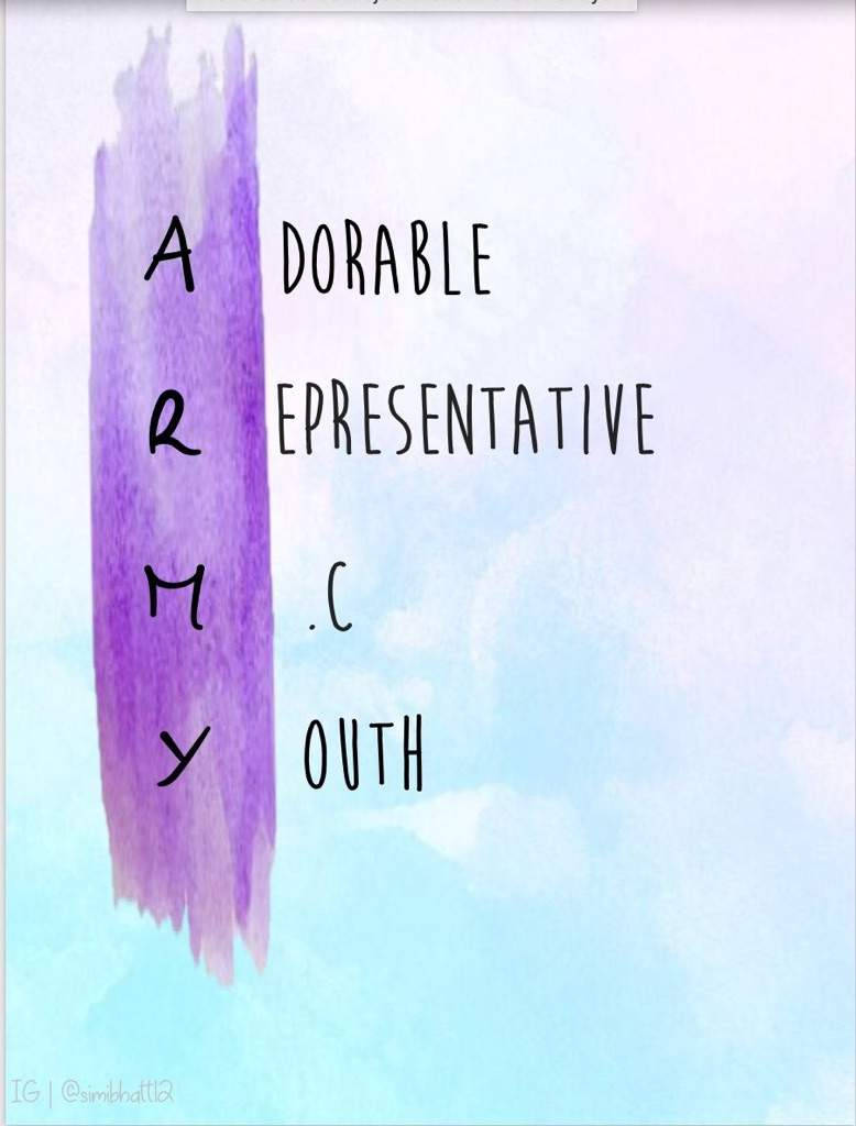 Army Meaning I Purple You Background Wallpaper