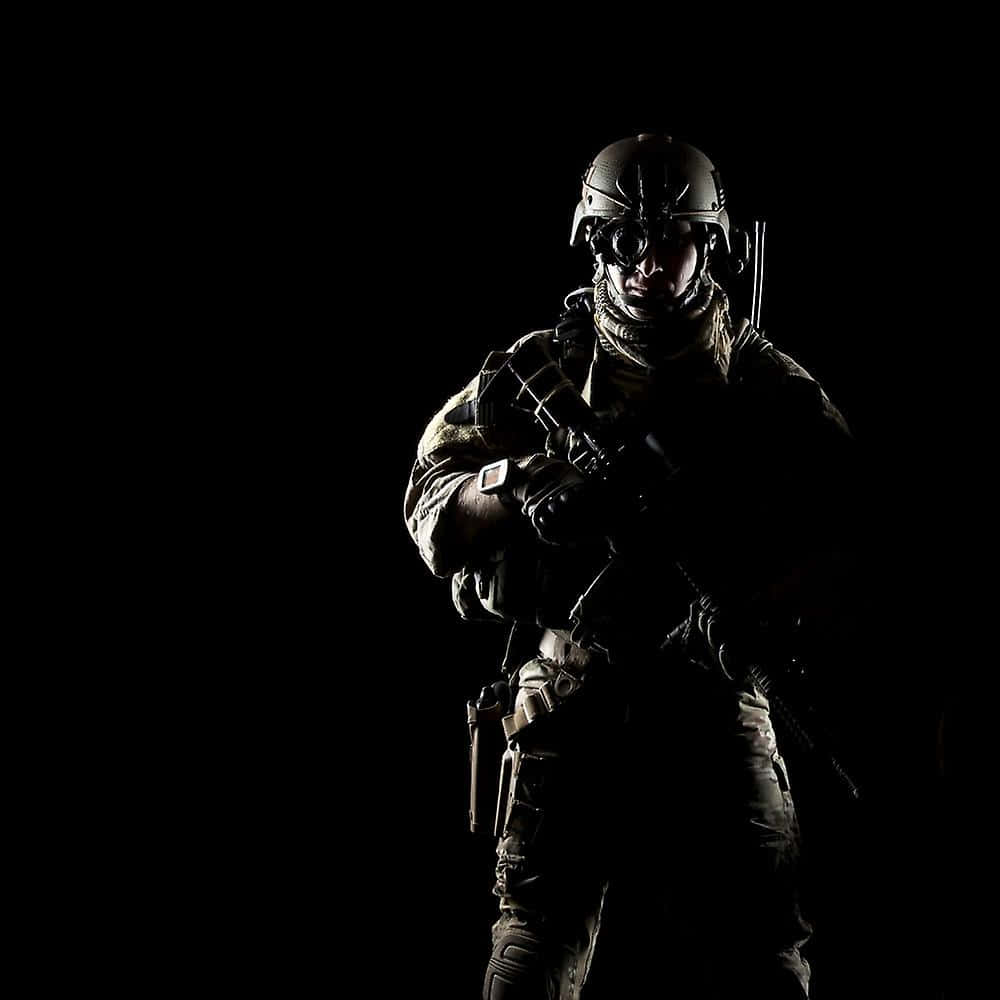 Army Ranger Night Operation Profile Wallpaper