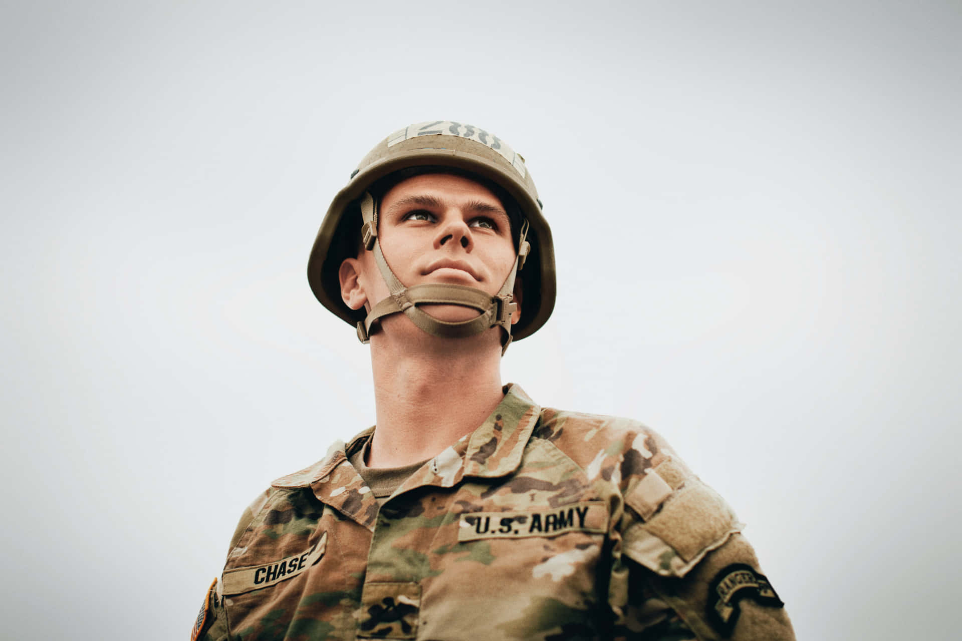Army Ranger Portrait Confidence Wallpaper