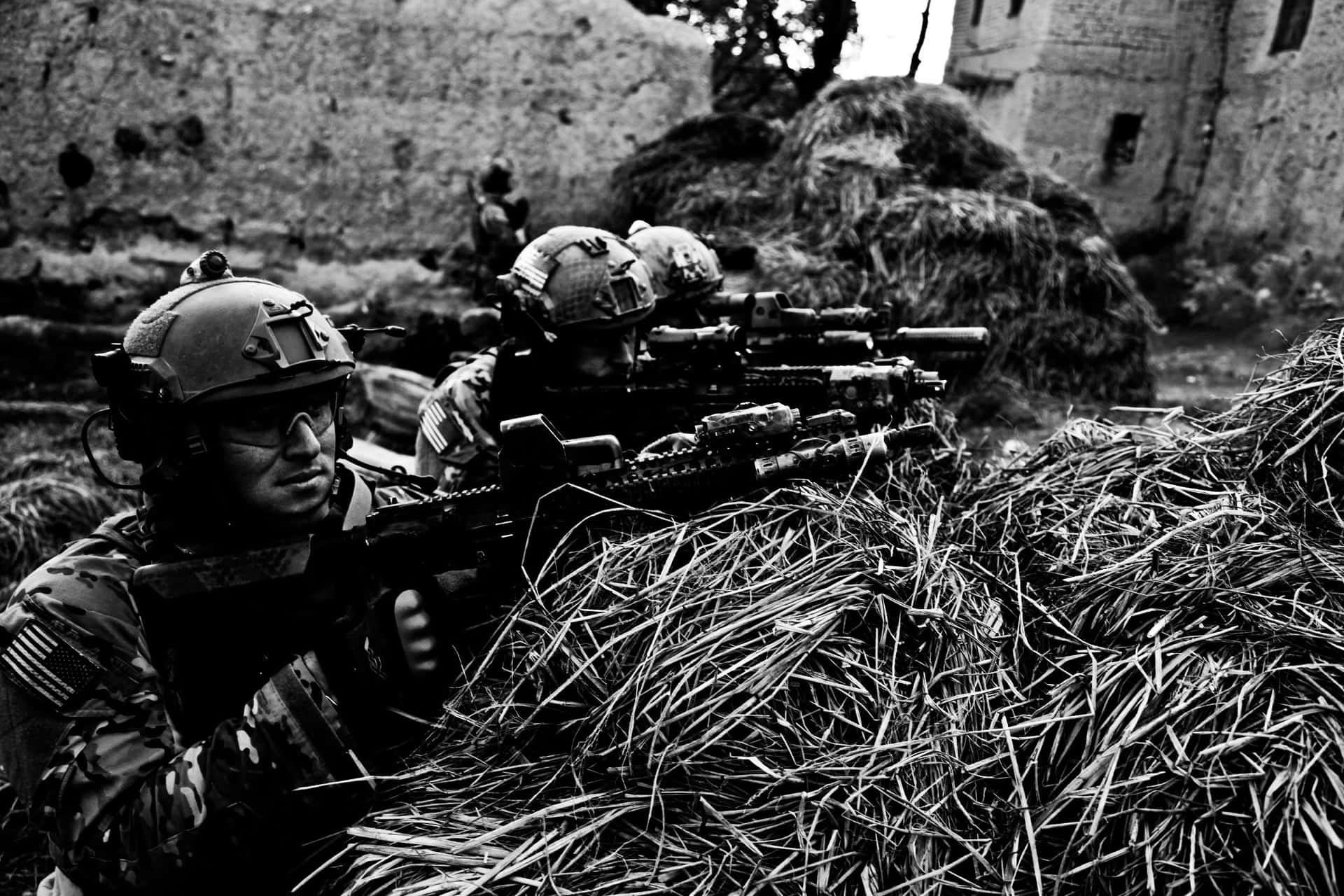 Army Rangersin Combat Training.jpg Wallpaper