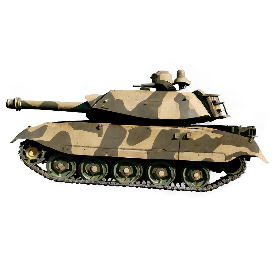 Army Tank Side View Png 05232024 PNG