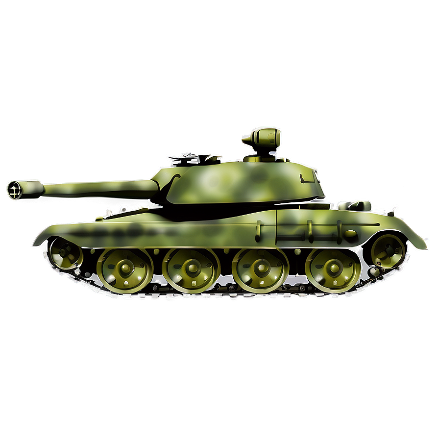 Army Tank Side View Png Dli PNG