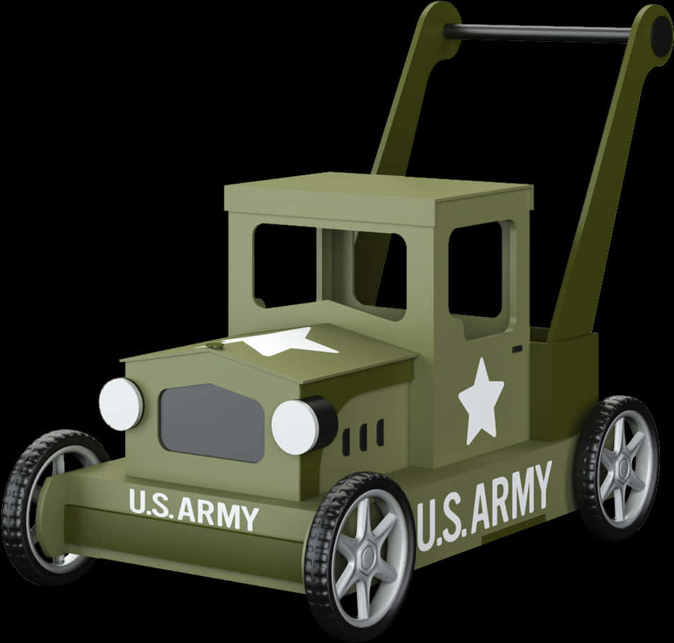 Army Truck Cartoon Design PNG