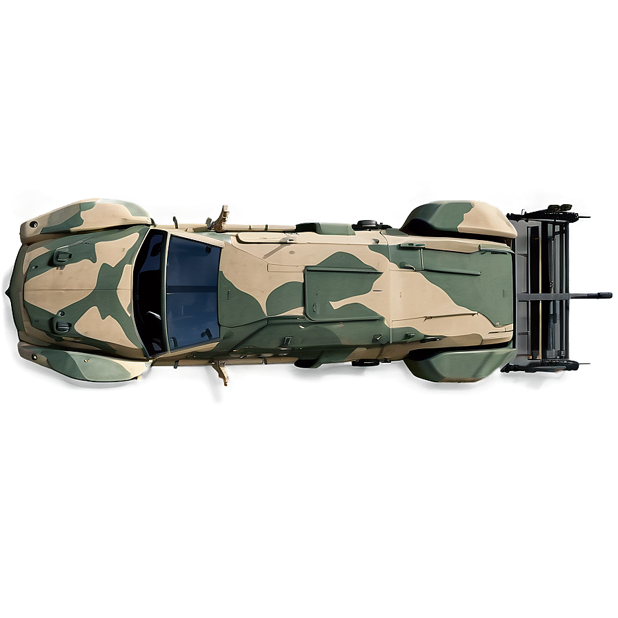 Army Vehicle Top View Png 06202024 PNG