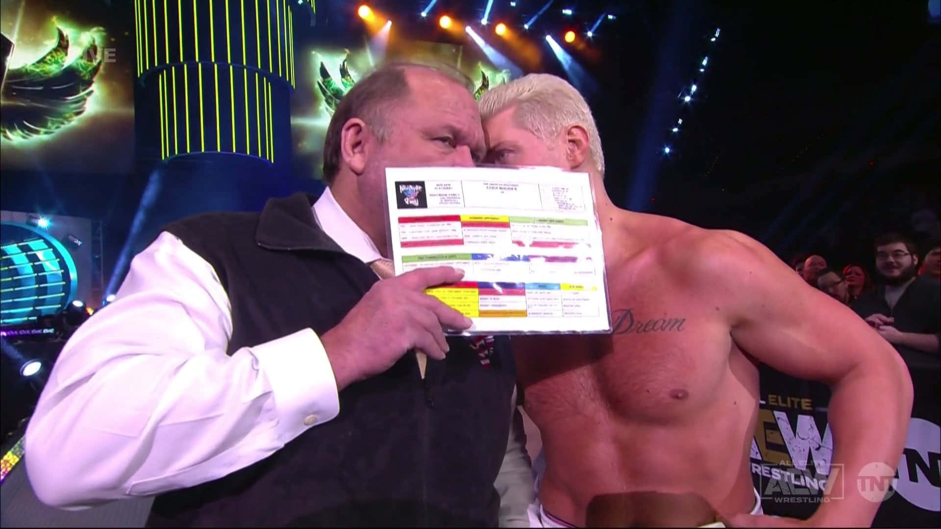 Arn Anderson And Aew Champion Cody Wallpaper