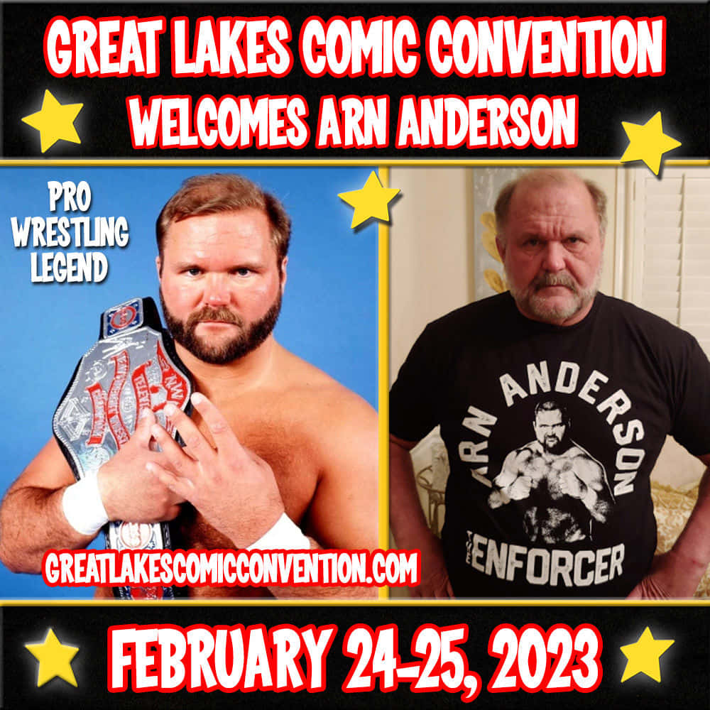 Arn Anderson Great Lakes Comic Convention Wallpaper