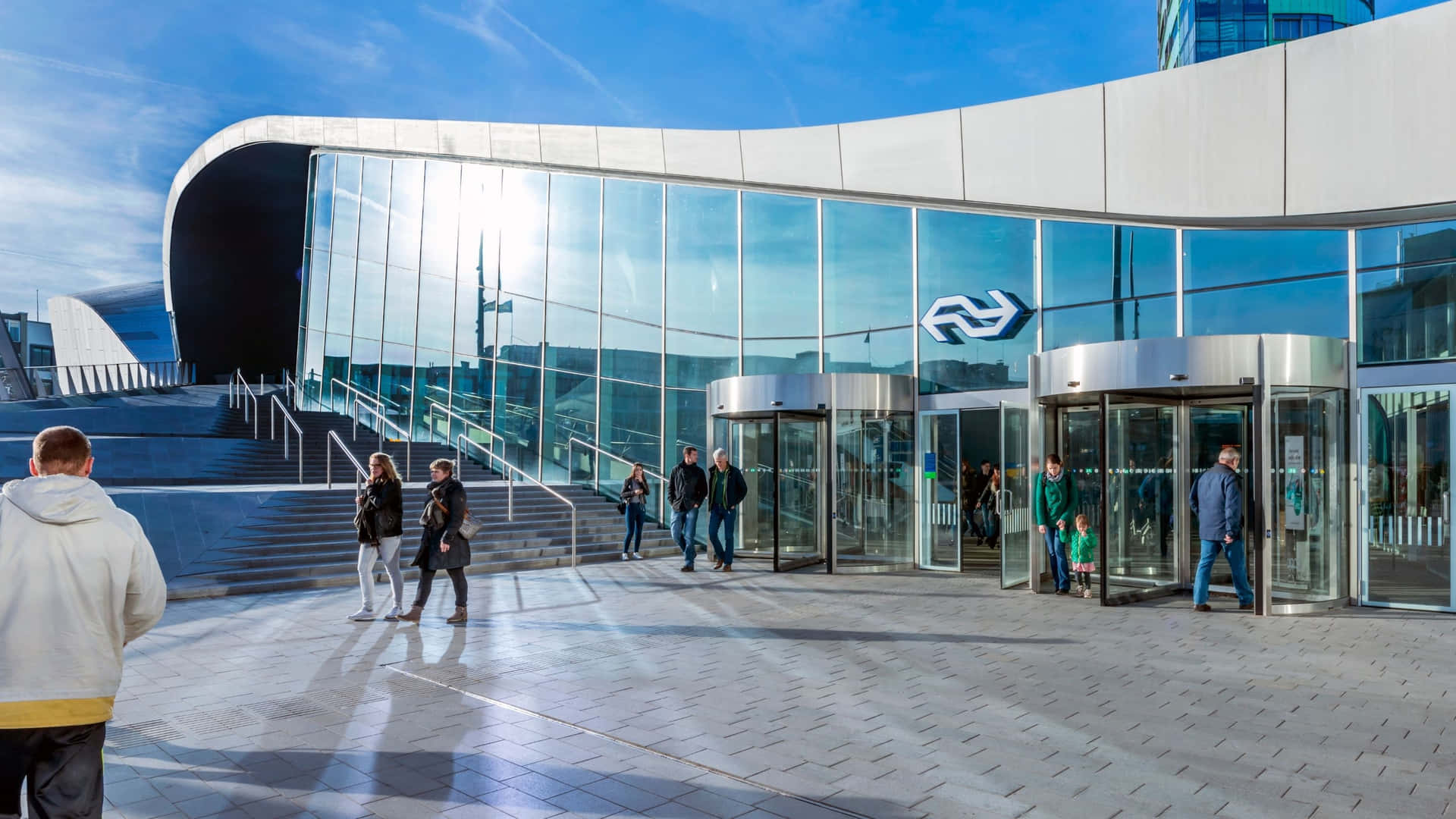 Arnhem Central Station Exterior Wallpaper