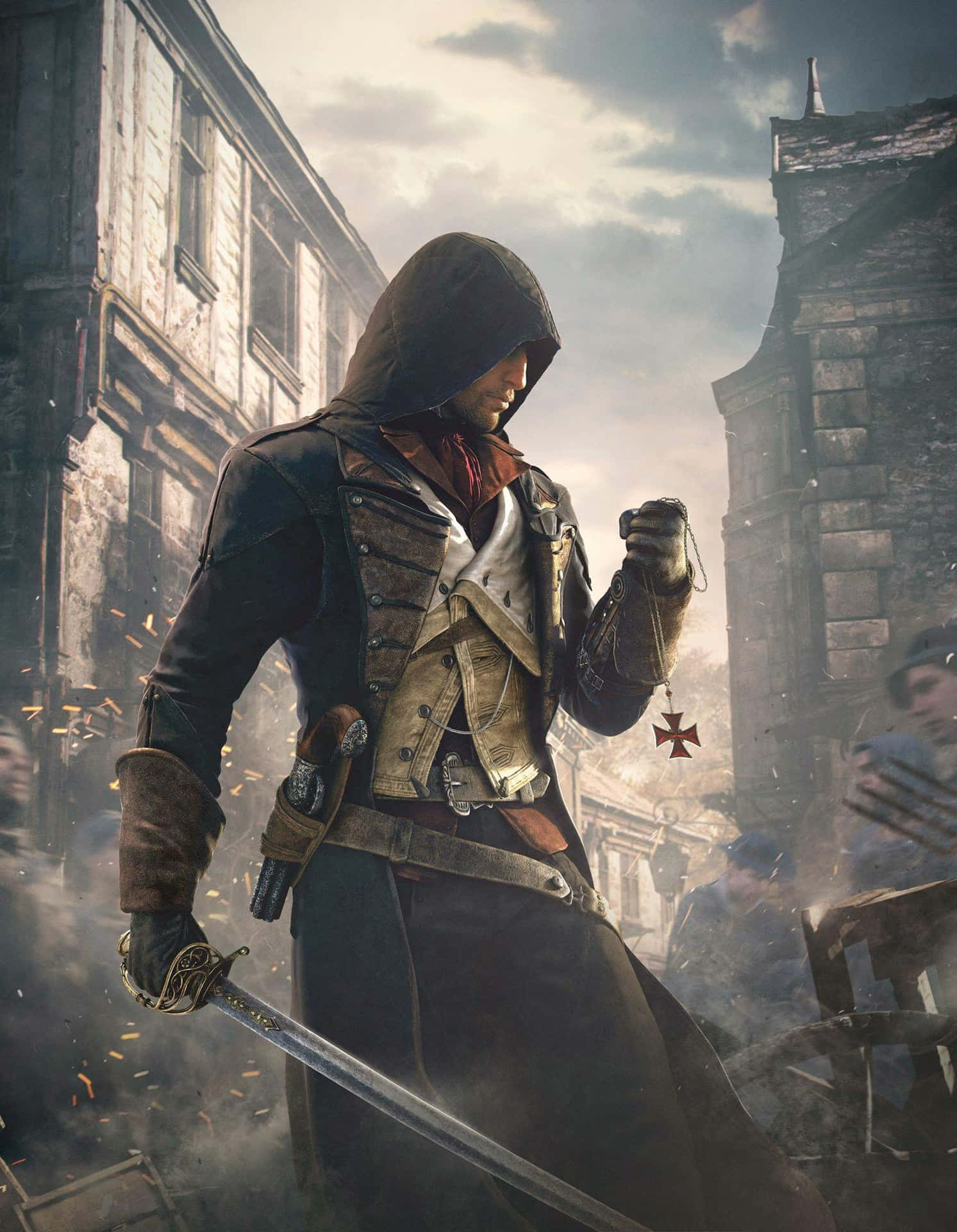 Arnodorian, Asesino Francés Y Protagonista De Assassin's Creed Unity. Fondo de pantalla