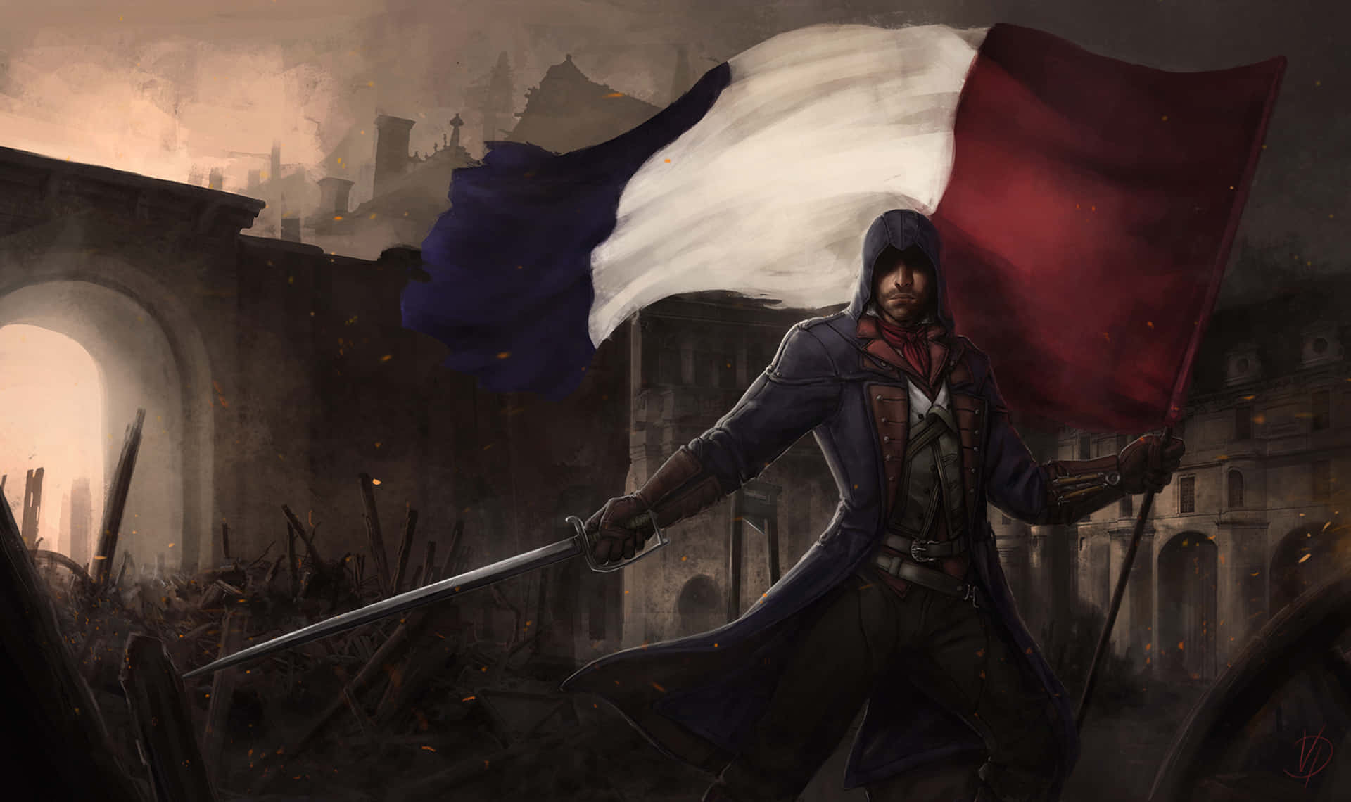 The Agile Assassin, Arno Dorian in Action Wallpaper