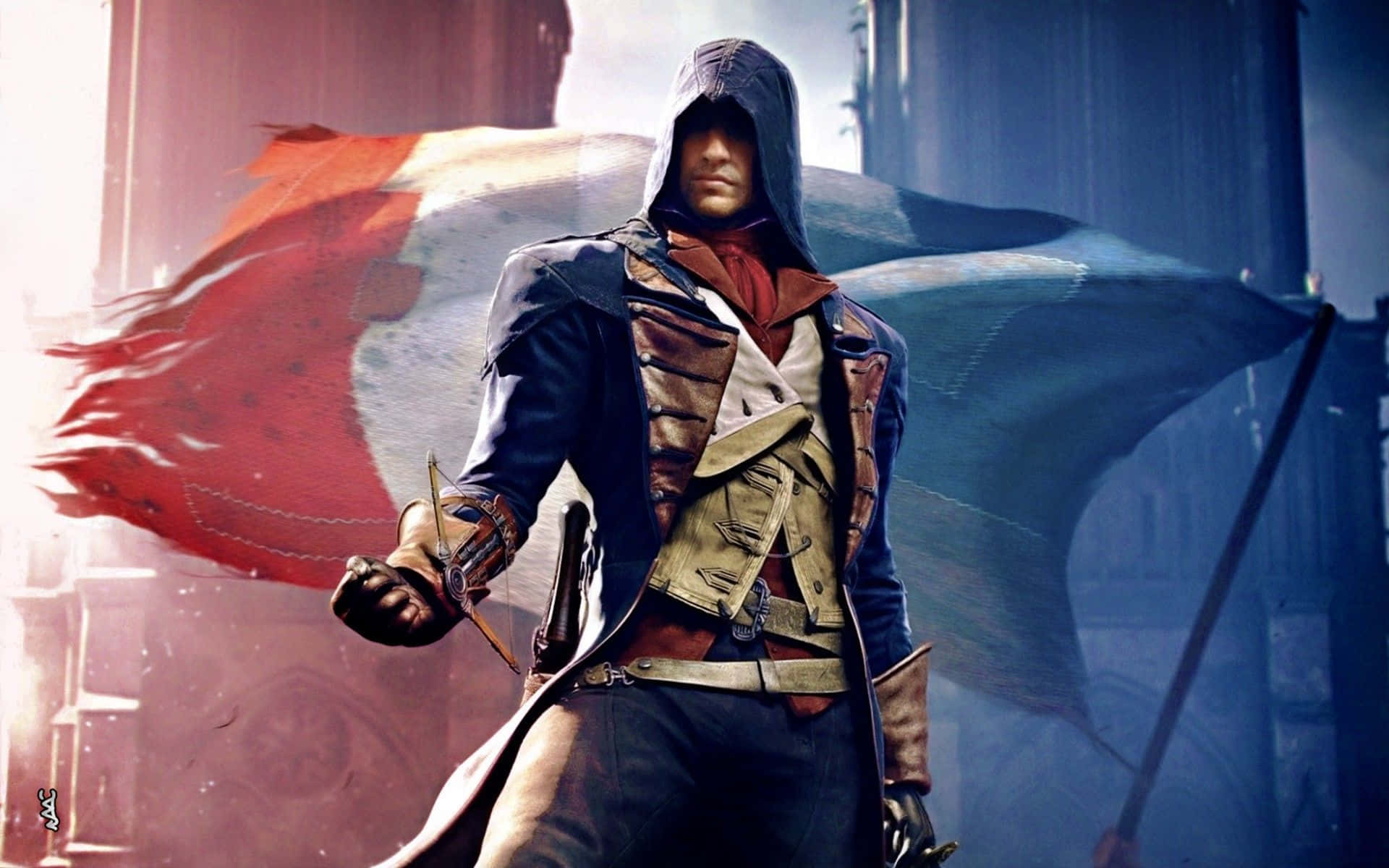 Capitánarno Dorian En Assassin's Creed Unity Fondo de pantalla