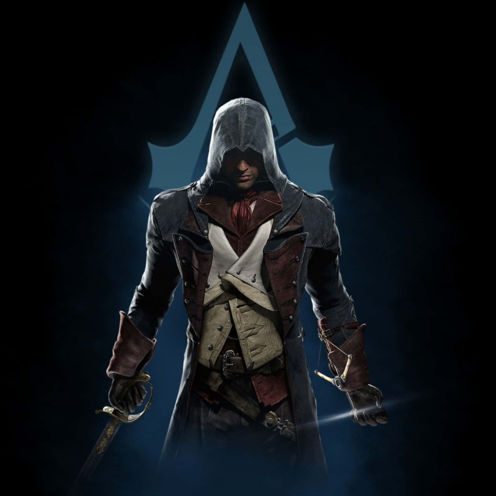 Arno Dorian, Assassin's Creed Unity protagonist in action Wallpaper