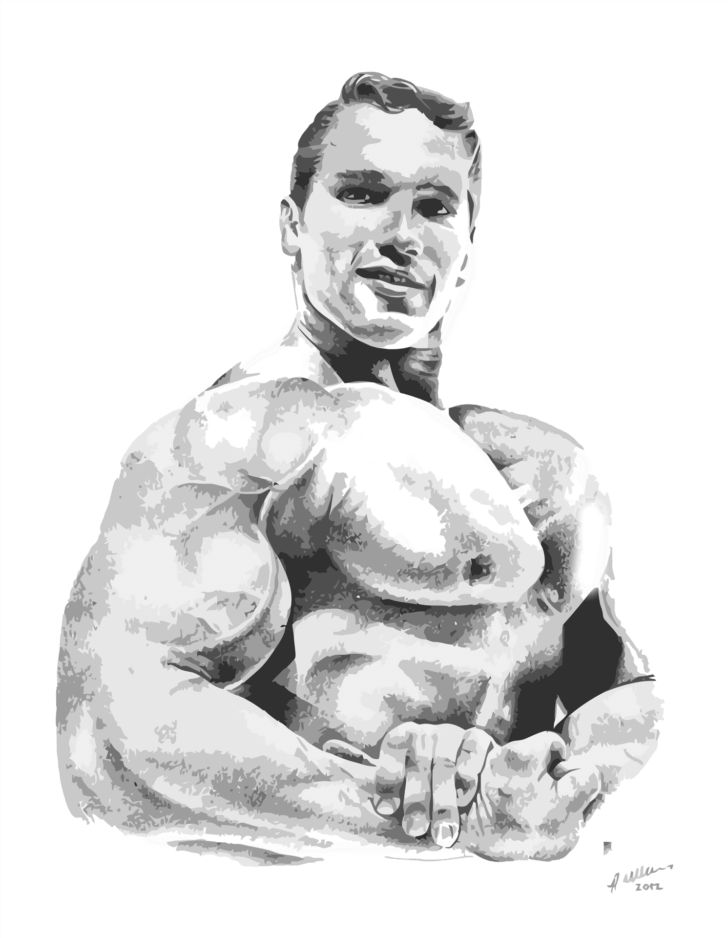 Download Arnold Schwarzenegger Classic Pose | Wallpapers.com