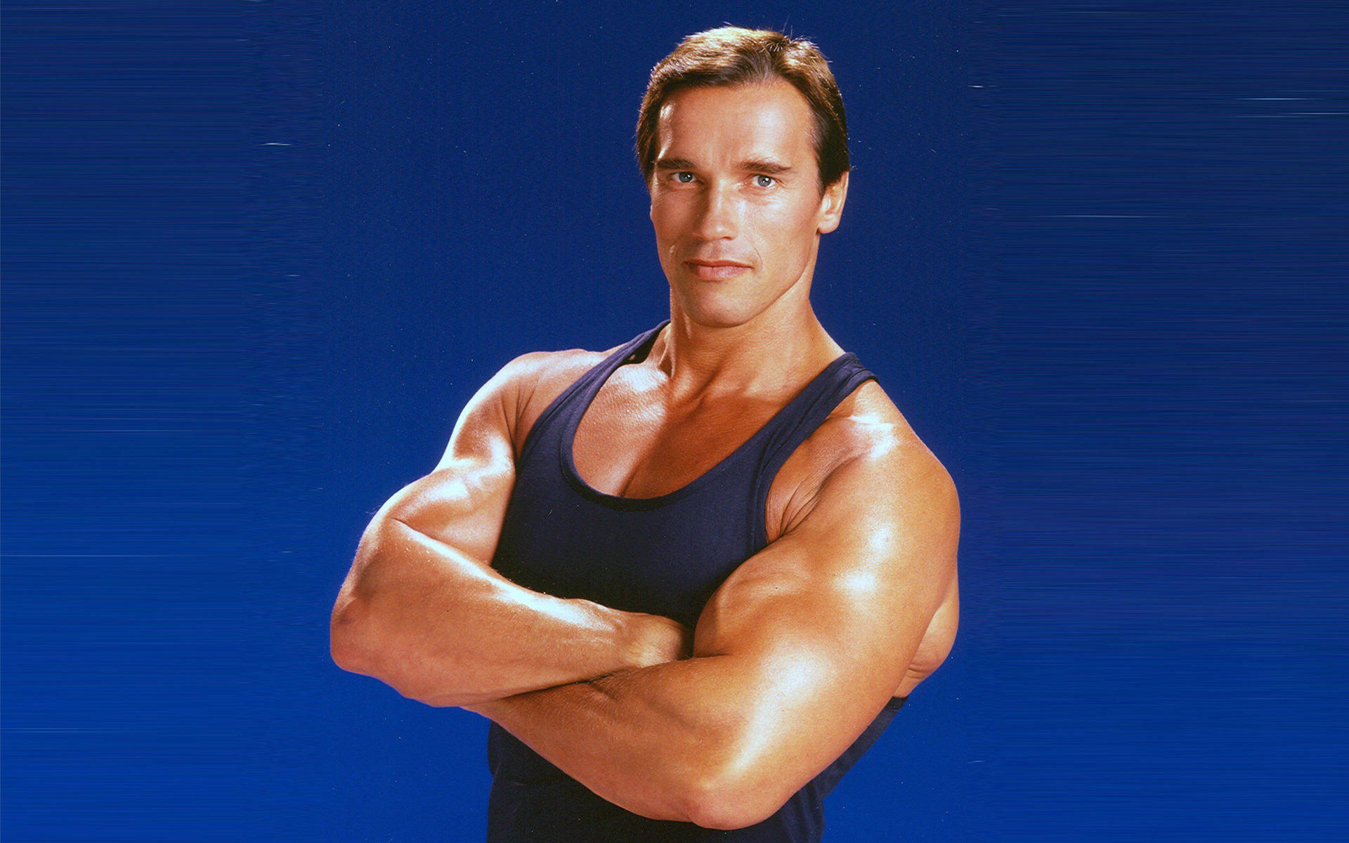 Arnold Schwarzenegger muscle build wallpaper