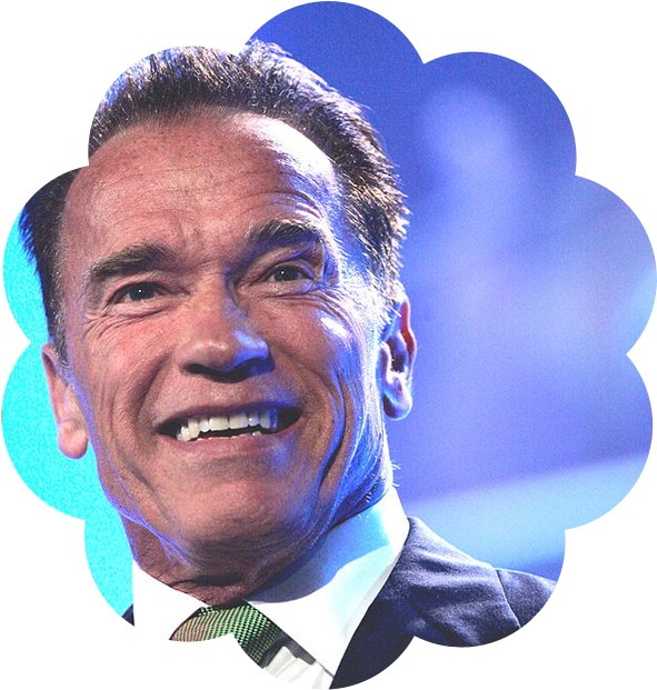 Arnold Schwarzenegger Smiling Portrait PNG