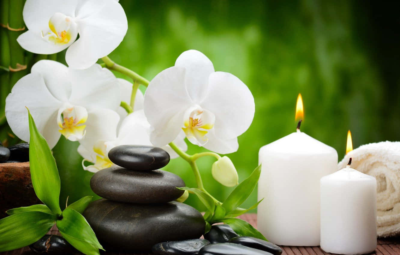 Relax With Aromatherapy Wallpaper