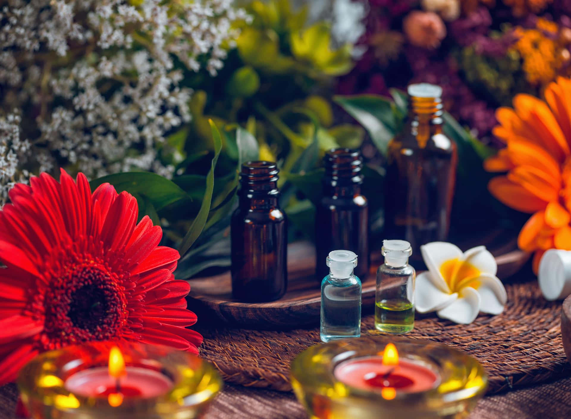 "Release Stress and Find Relief with Aromatherapy" Wallpaper