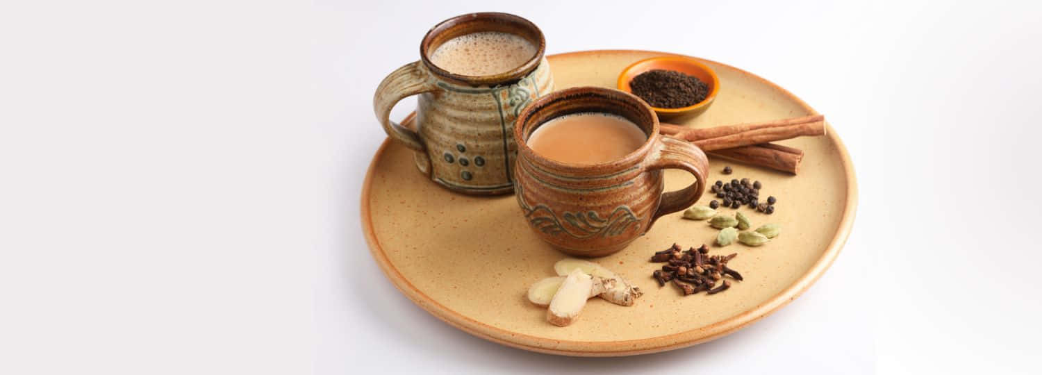 Aromatic Chai Tea Moments Wallpaper