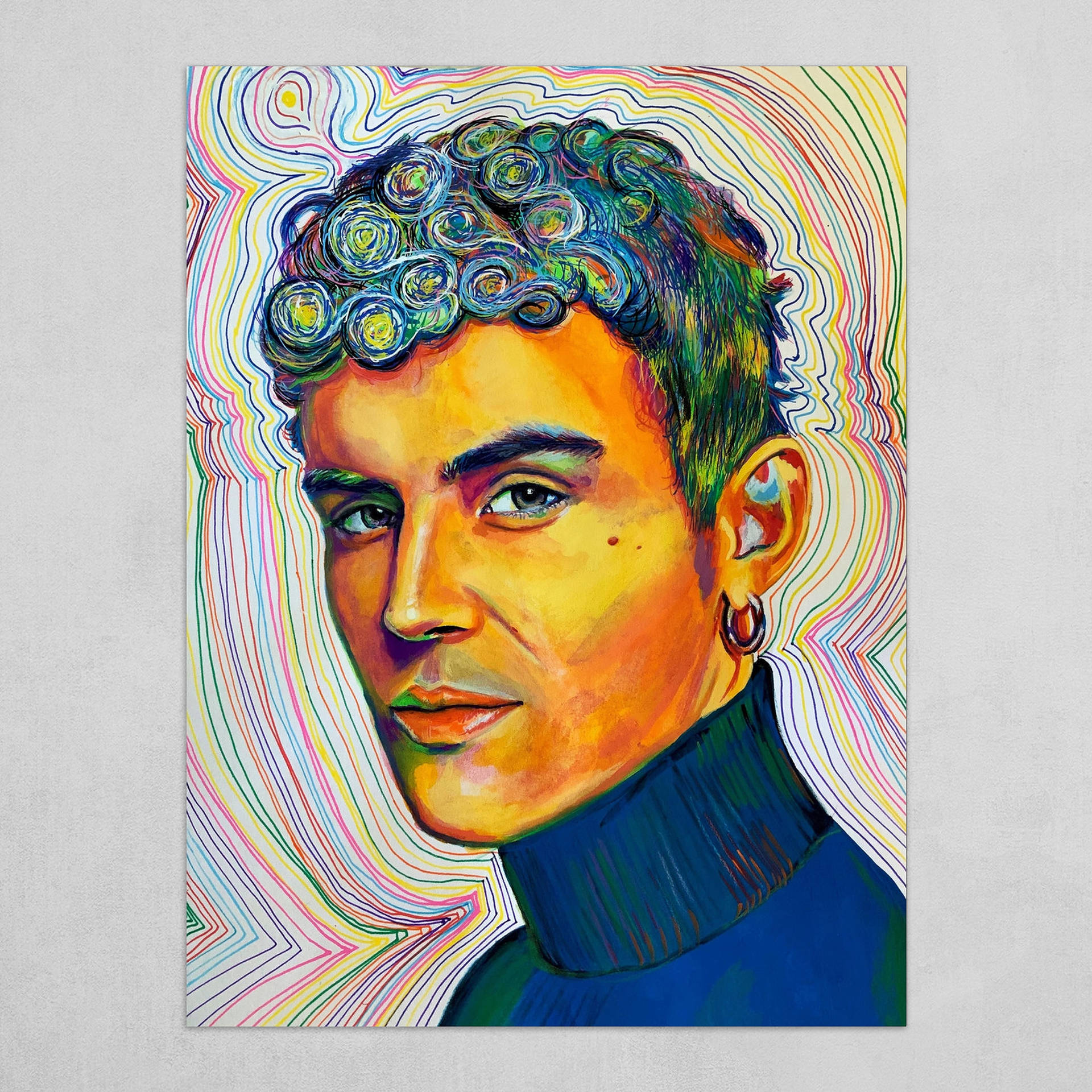 Aron Piper Psychedelic Art Background
