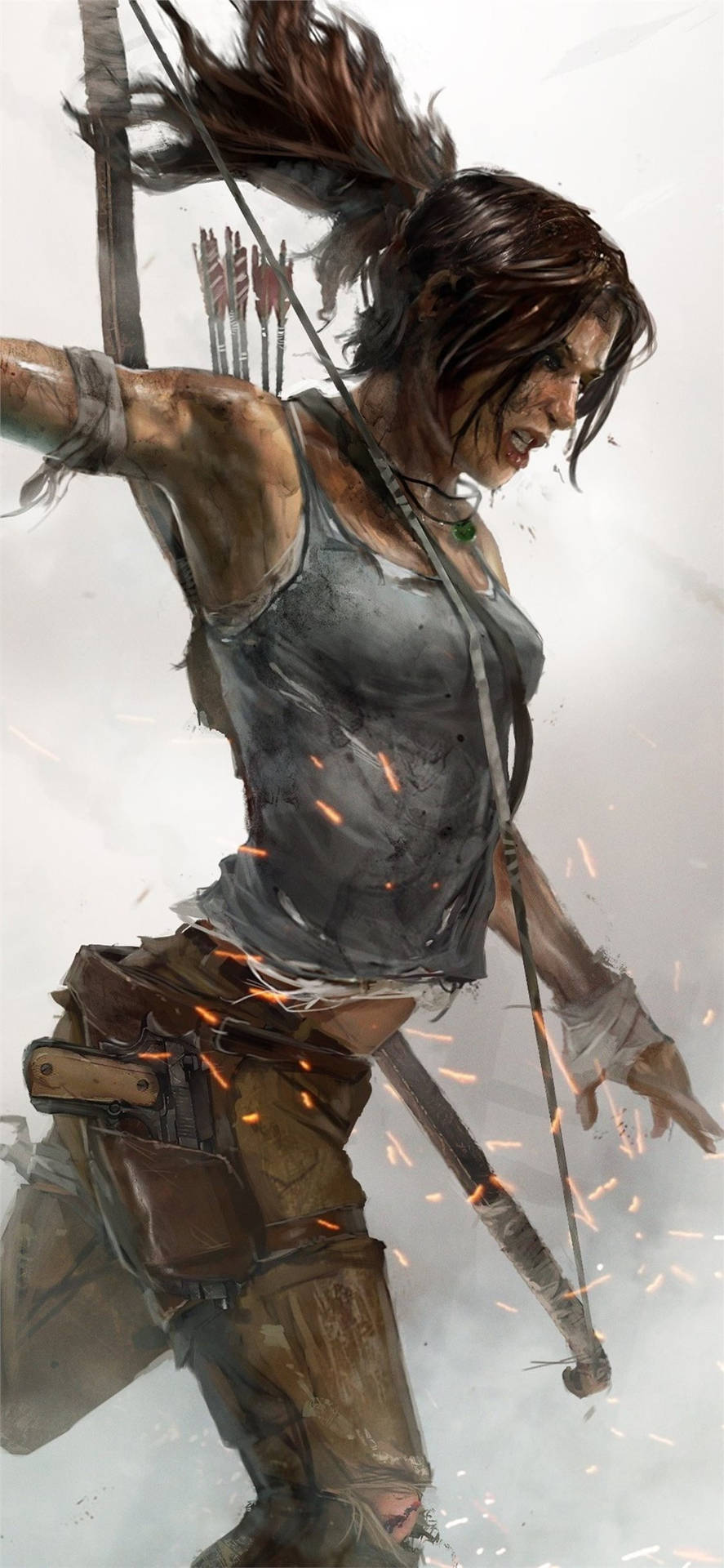 Freccia Tomb Raider Iphone Sfondo