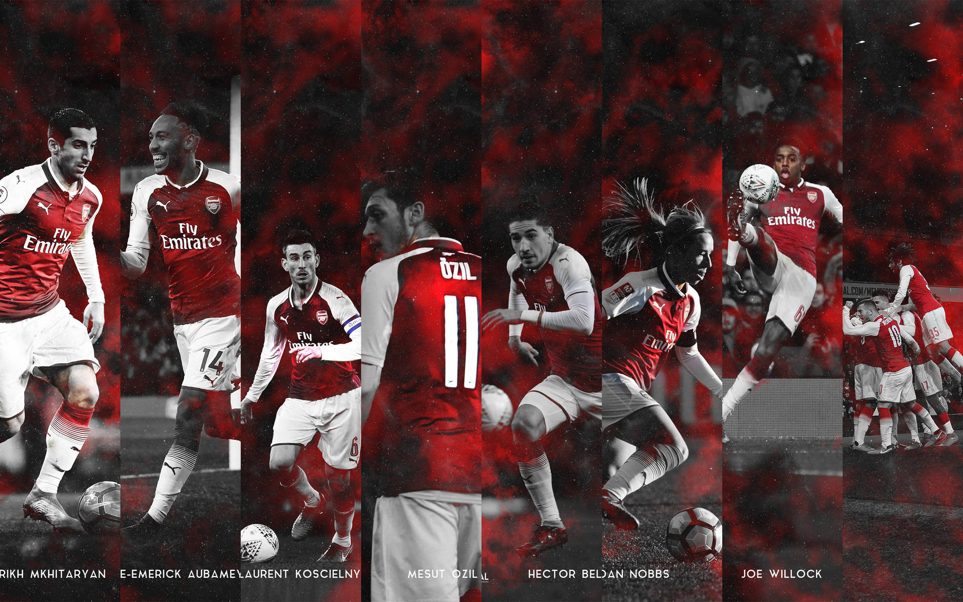 Arsenal Fc Fan Made Art Wallpaper