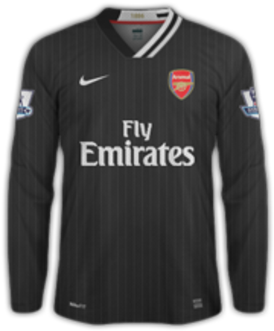Arsenal Fly Emirates Nike Jersey PNG