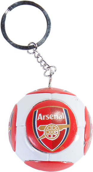Arsenal Football Keychain PNG