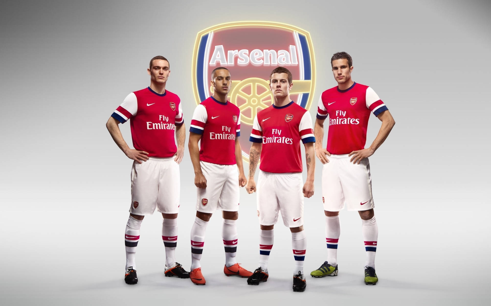 Arsenal Logo And Players