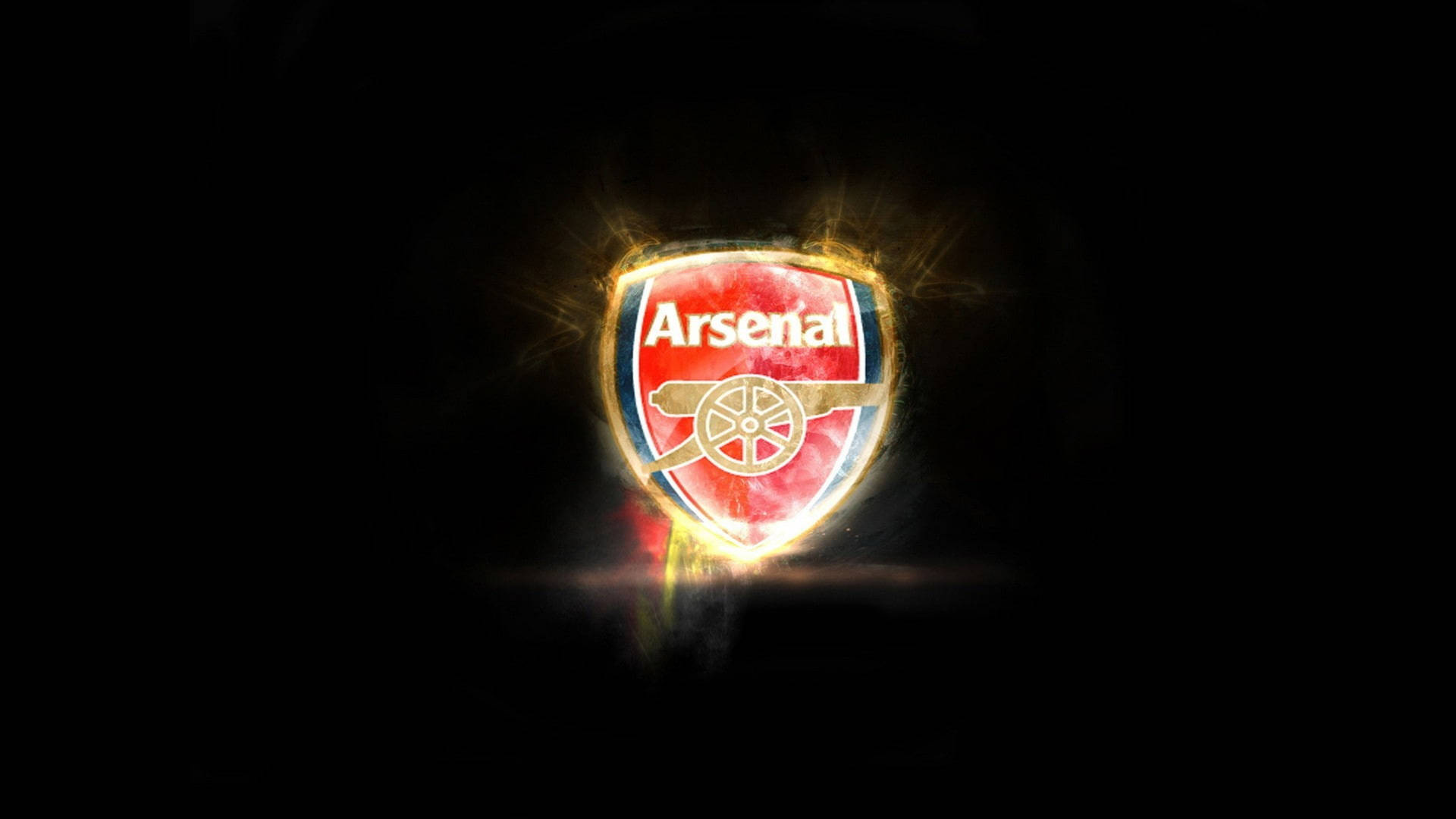 Arsenal Logo Neon Art