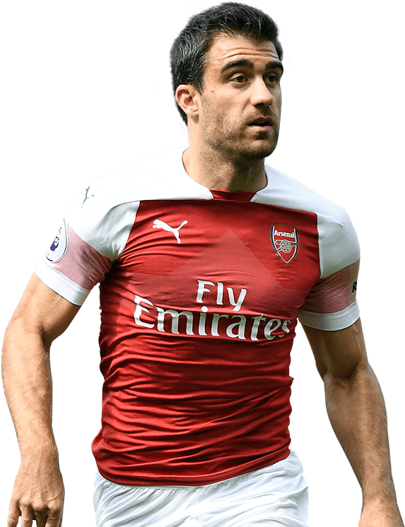 Arsenal Player Action Pose PNG