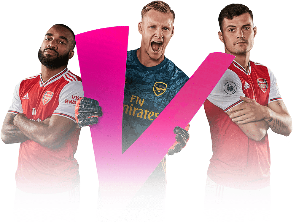 Arsenal Players Promotional Image PNG