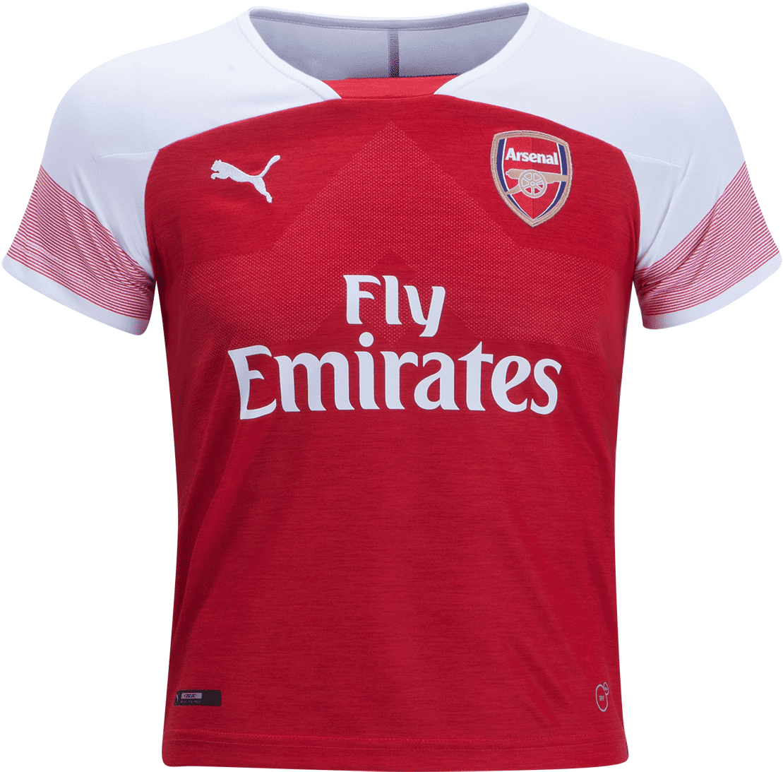 Arsenal Redand Blue Football Jersey PNG