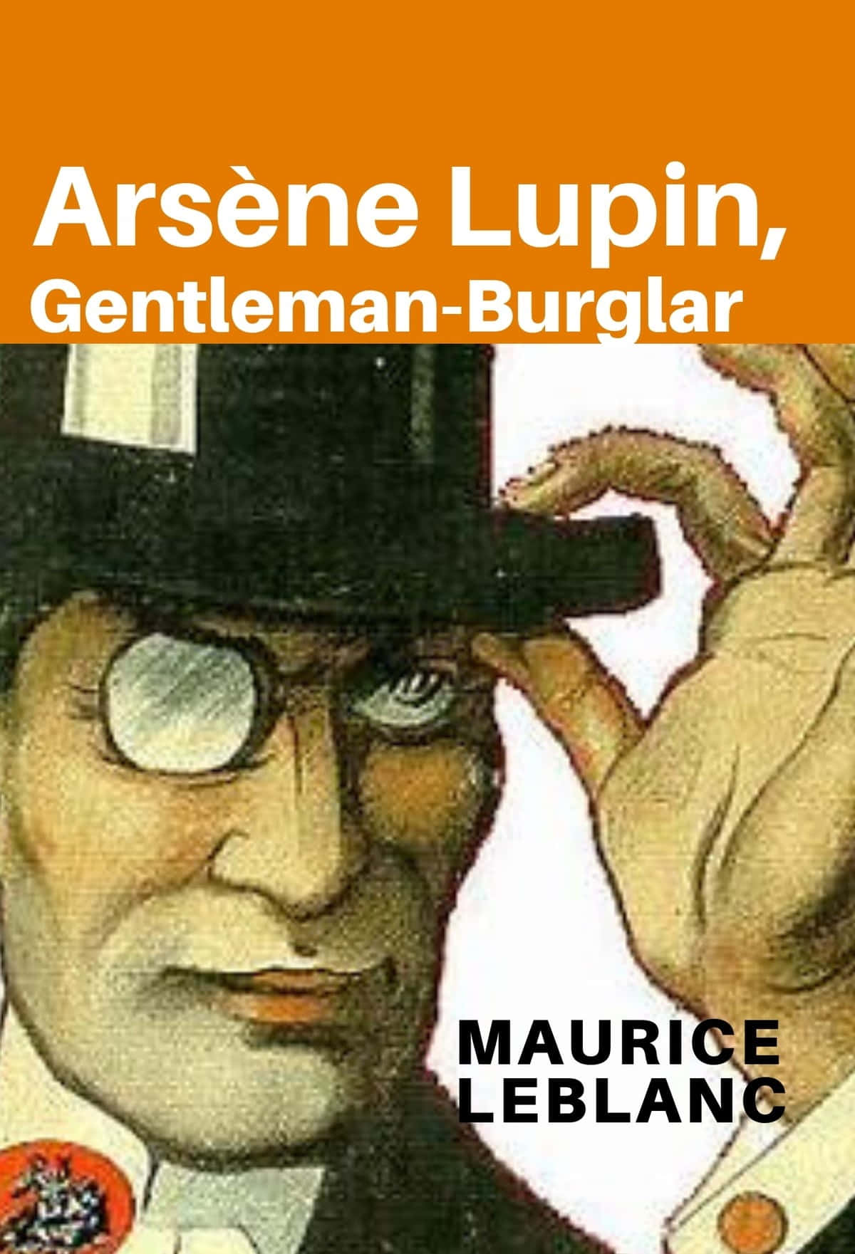 Arsène Lupin in stylish attire Wallpaper