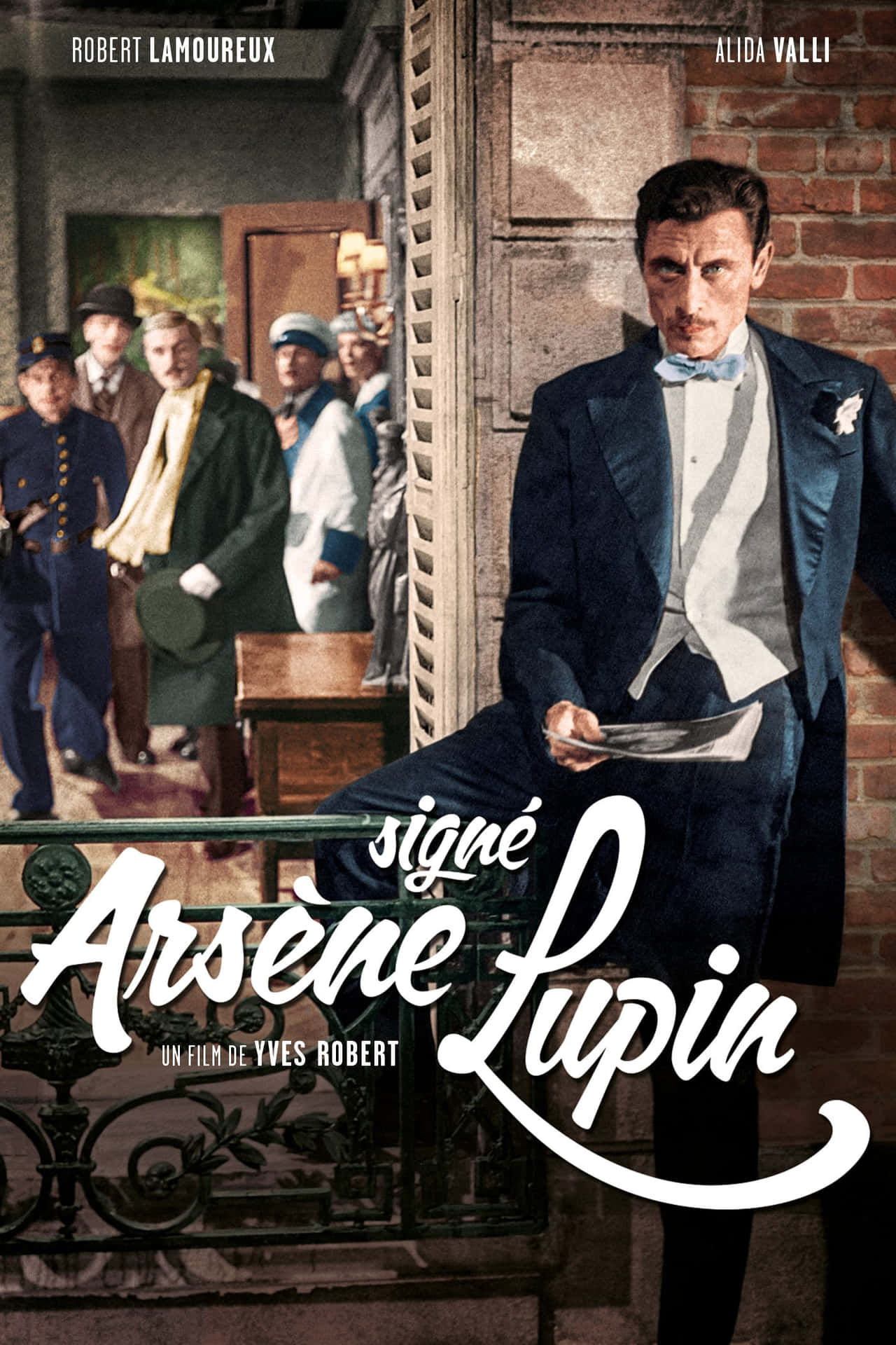 Elcarismático Arsène Lupin En Acción Fondo de pantalla