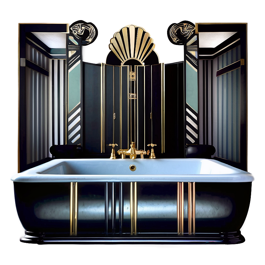 Art Deco Bathroom Styles Png 05242024 PNG