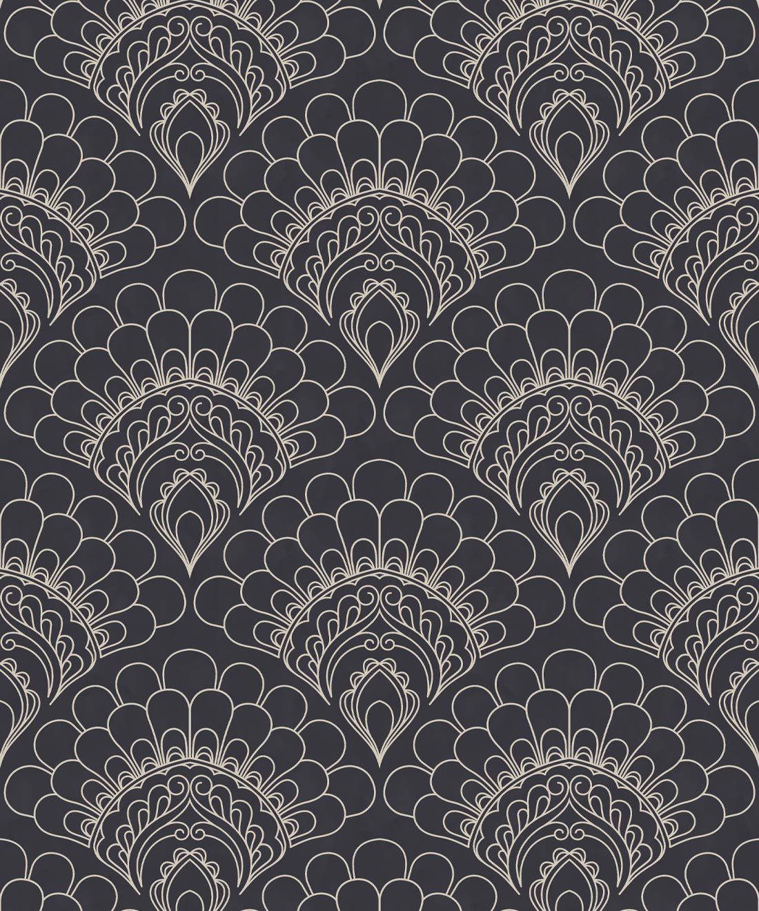 Art Deco Boho Pattern Wallpaper
